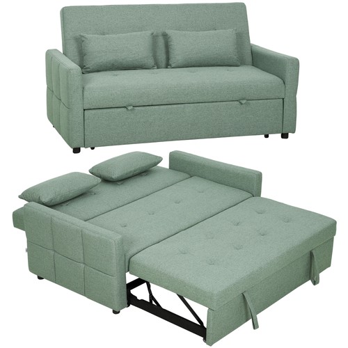 Homcom seater sofa bed - seater,