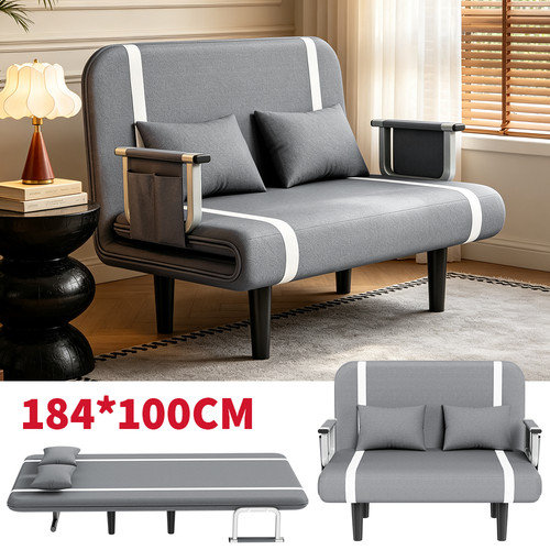Double fabric sofa - bed, sleeper