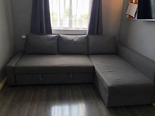 Grey shape corner - grey, bed