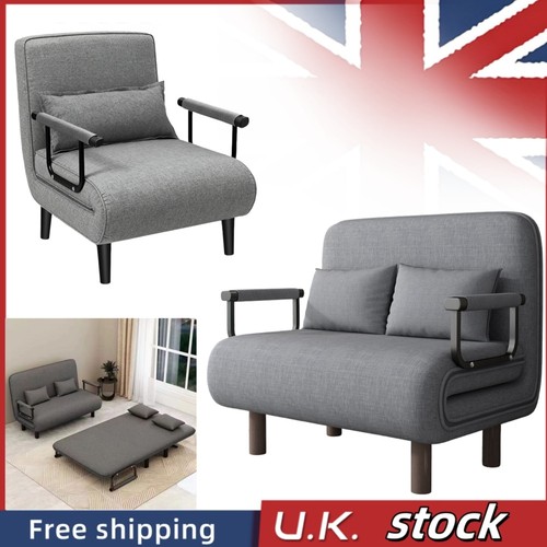 Single double fabric sofa - single/double,
