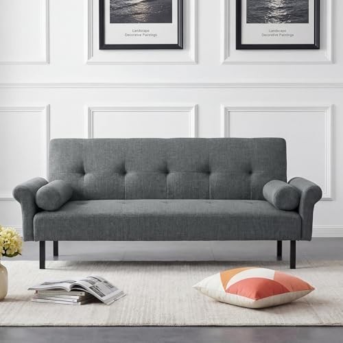 Seater grey linen - 3,