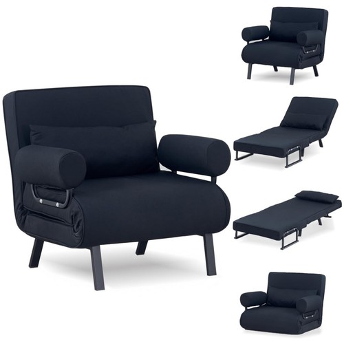 Fabric sofa bed - fabric, couch