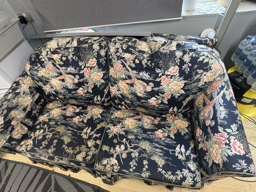 Free floral seater sofa bed - 2-seater,