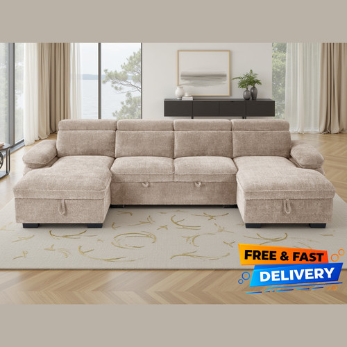 Beige shaped double - beige,