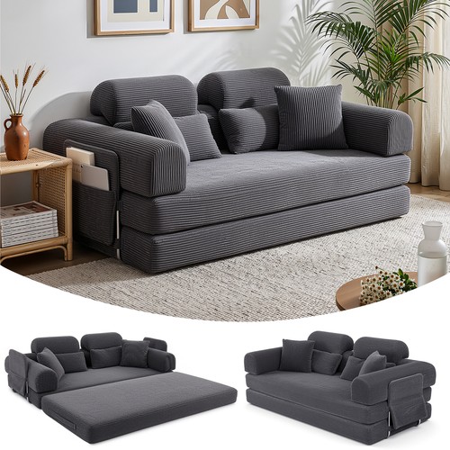 200cm boneless sofa bed - 200cm,