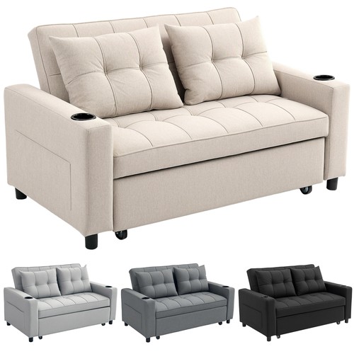 Homcom seater sofa bed - sofa,