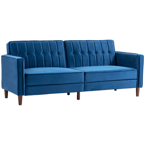 Seater velvet sofa bed click - sofa,