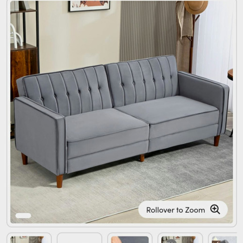Homcom seater dark grey - 3,