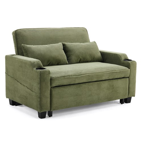 Seater sofa bed green - seater,