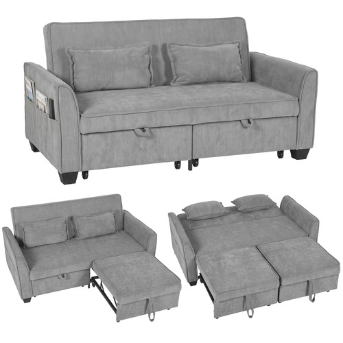 Homcom seater sofa bed - 2,