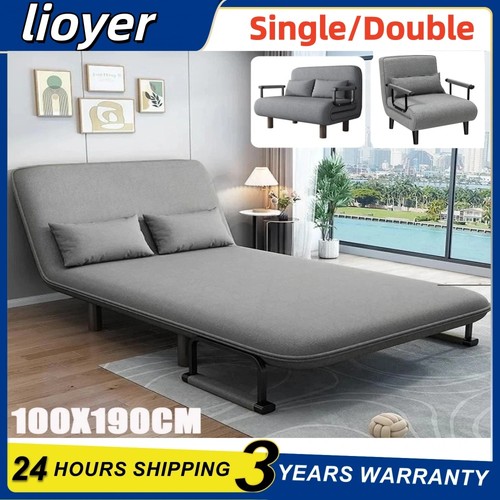 Fabric sofa bed - sofa, sleeper